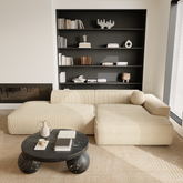 Divano ad angolo retto Ania